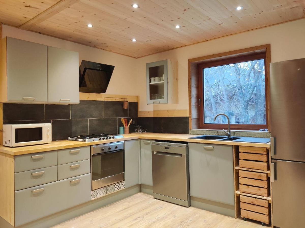 L'Appartement Montagnard D'Estelle 4-6 Personnes 란슬부르 몽 세니 외부 사진